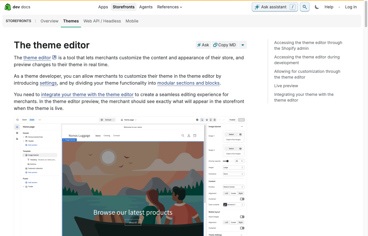 Shopify preview select-to-edit